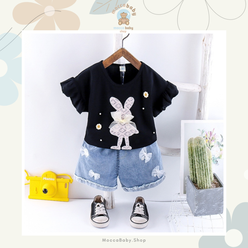 MBSS - SET RABBIT PITA EBV Bayi Baju setelan Anak Perempuan Import lucu berkualitas