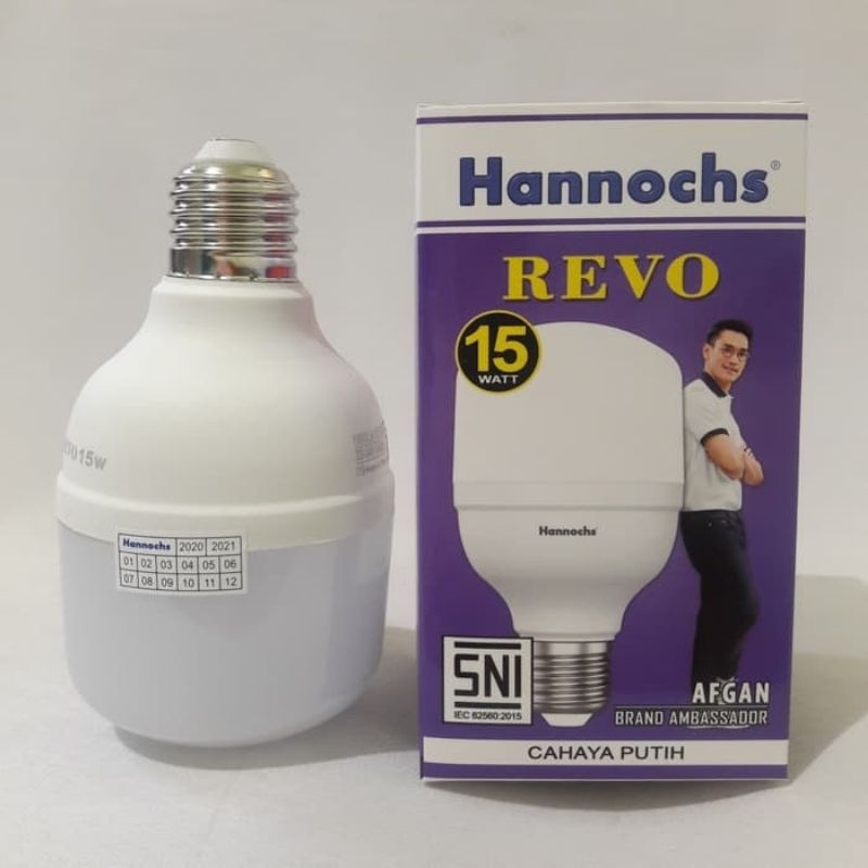 TERMURAH  Lampu LED Hannochs Revo 15 Watt Grosir lebih Hemat