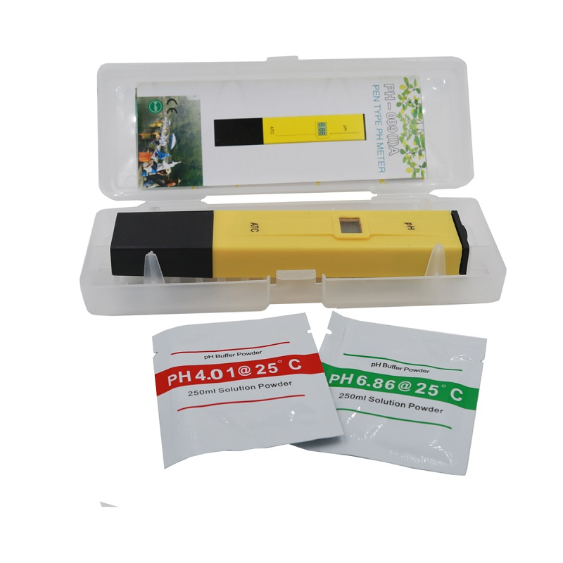 ATC PH Meter Digital Tester Alat Pengukur Keasaman Cairan Air Hidroponik Akuarium Kolam PH Pena 0.1 0.01