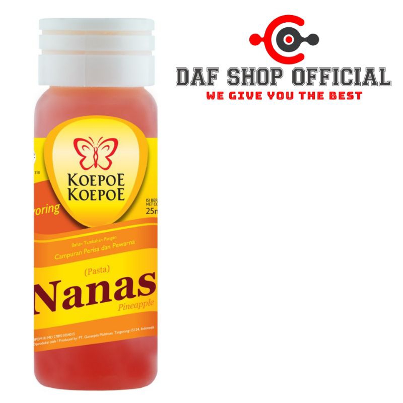 

Pasta Makanan Nanas Koepoe Koepoe 25 ml