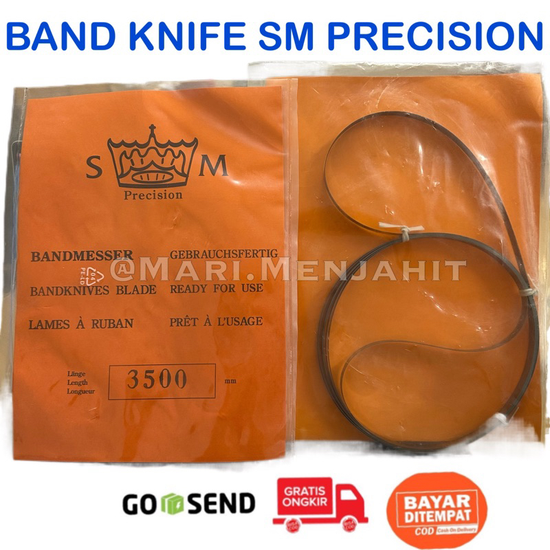 ORI German Pisau Band Knife SM - Pisau Bandmesser Untuk Mesin Tekstil Garment