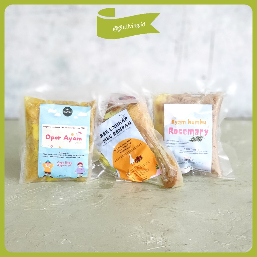 

Ayam Bebek Bumbu Lauk Pauk Ungkep Natural Nutriti Bebas MSG Pengawet