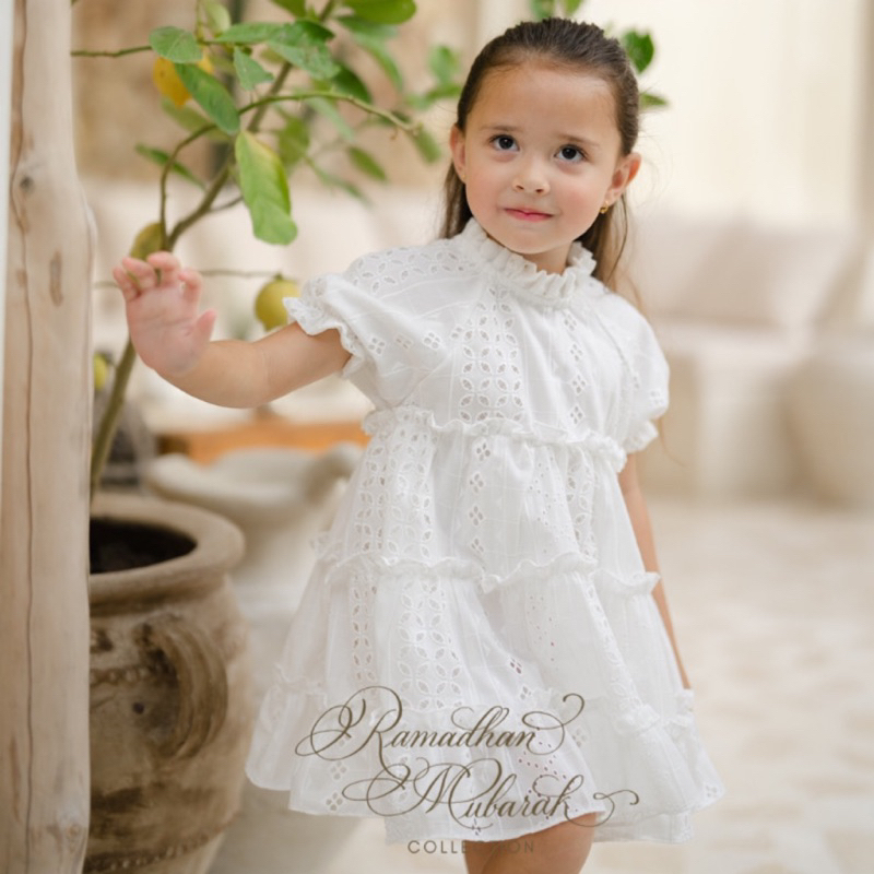 Butternut Rieka Dress / Dress Lebaran Anak Perempuan / Dress Anak