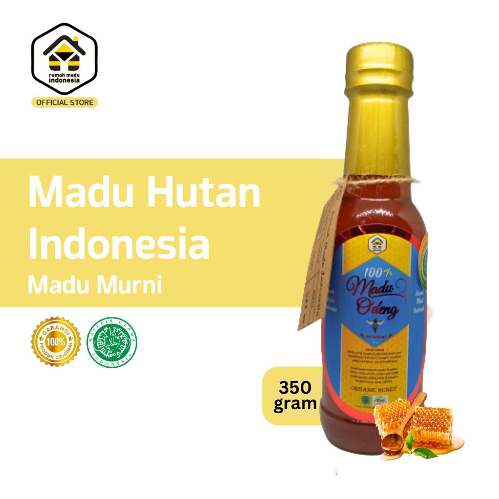 

Madu Hutan Indonesia / Madu Murni Asli Tanpa Campuran Original 100% ukuran 350gr