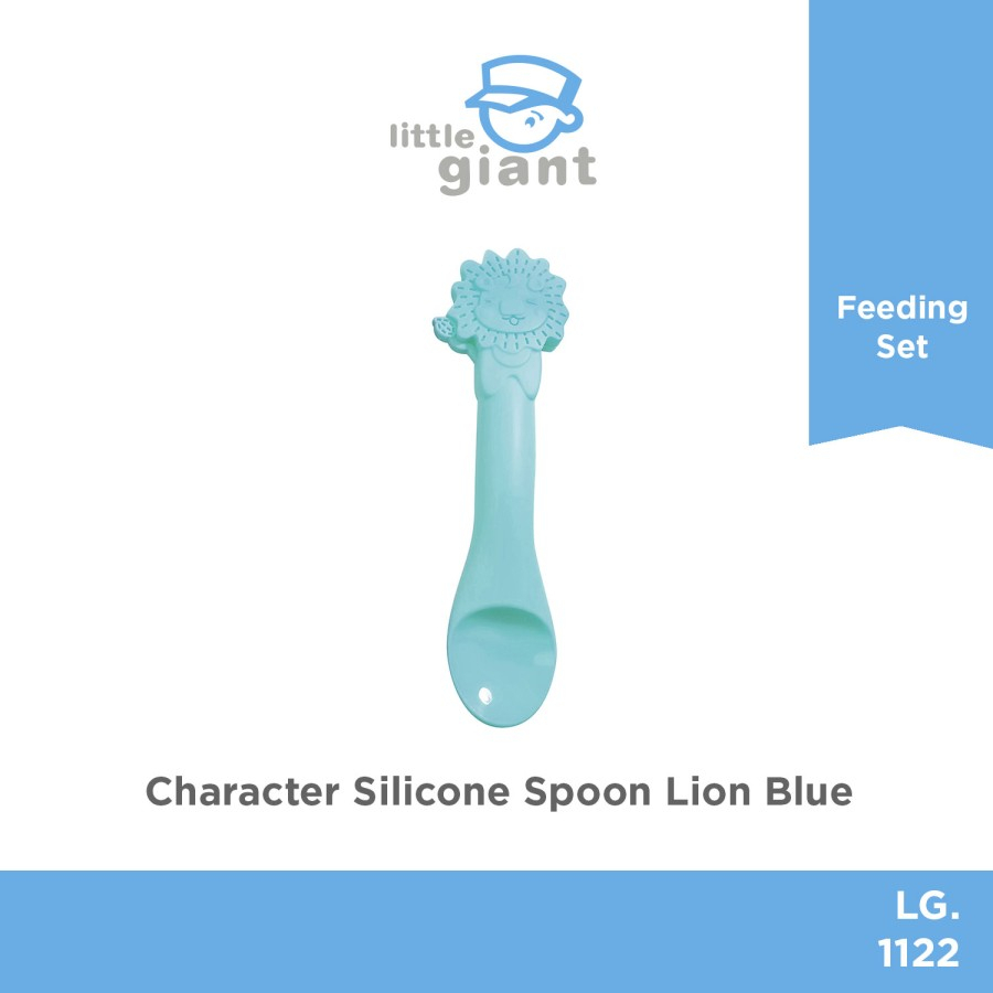 Little Giant Character Silicone Spoon Elephant/ Lion