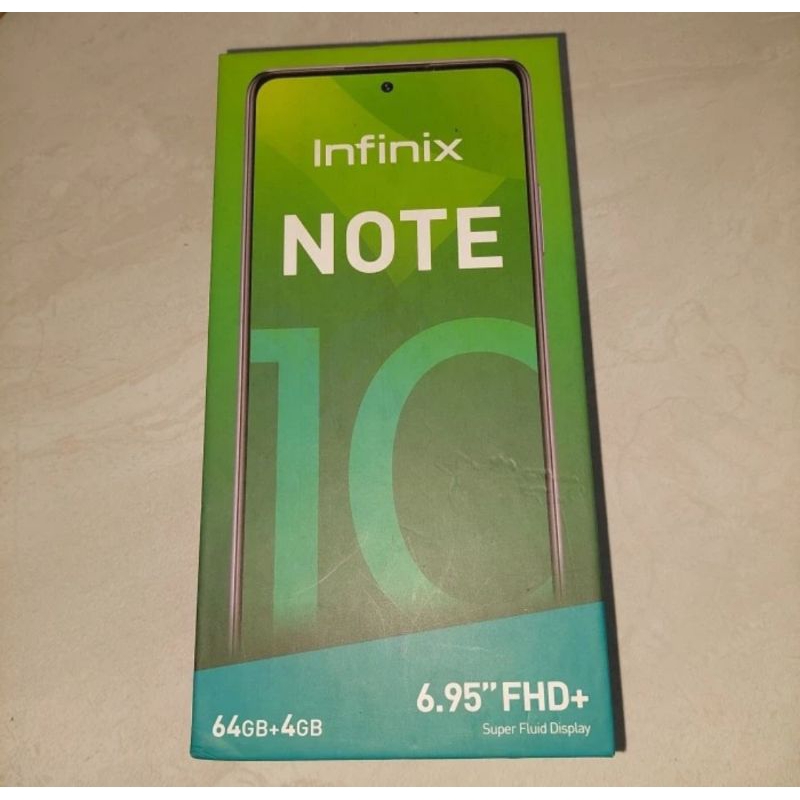 Infinix Note 10 4/64GB Second Fullset