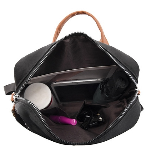TAS RANSEL WANITA IMPORT KERONA TA778B5 ANTI AIR GENDONG PUNGGUNG SEKOLAH KULIAH KERJA REMAJA KOREA BACKPACK HITAM KEKINIAN TERBARU FASHION BATAM