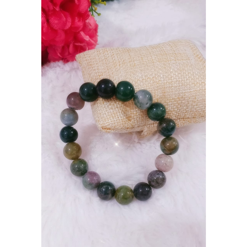 TERMURAH Gelang Giok Untuk Kesehatan Import Natural Asli Batu Alam Pria/Wanita