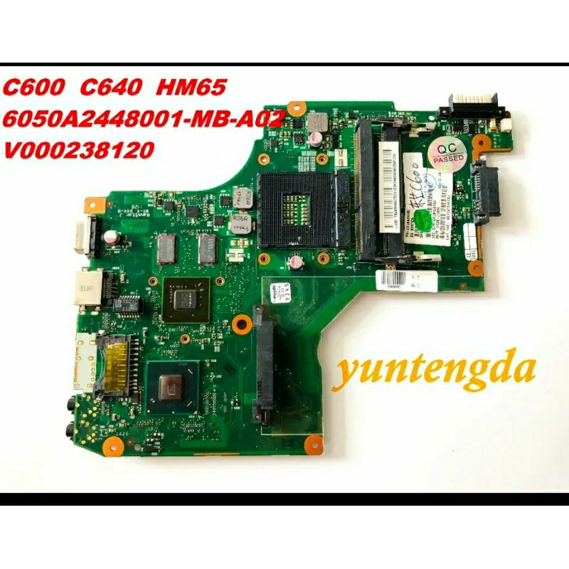 Motherboad mainboard mobo Toshiba C600 C640 intel Hm65
