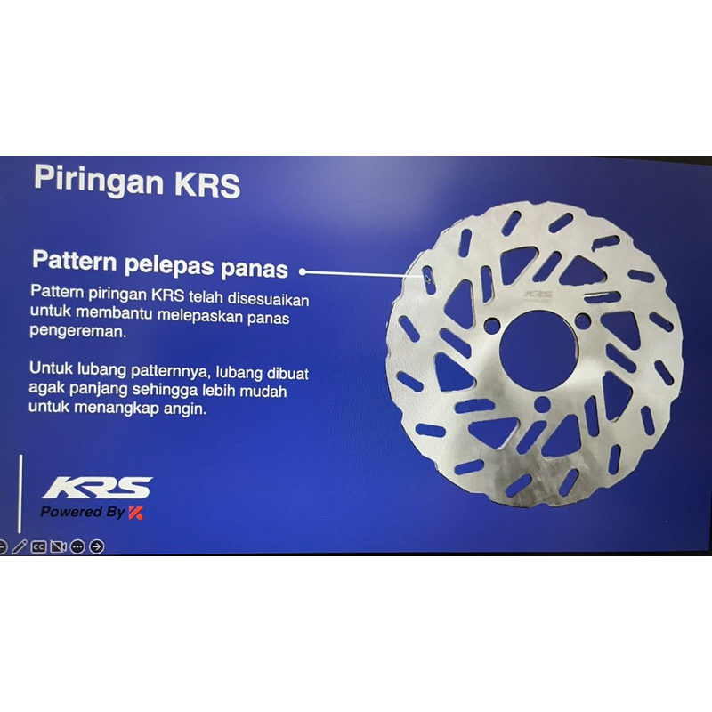 PIRINGAN KRS MIO 260 MM