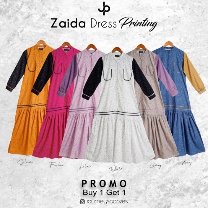 Zaida Dress Printing By.Journey ( Buy 1 Get 1)