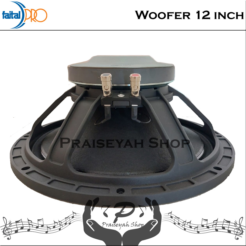 Faital Woofer Speaker Komponen 12 inch 12PR310 8 ohm