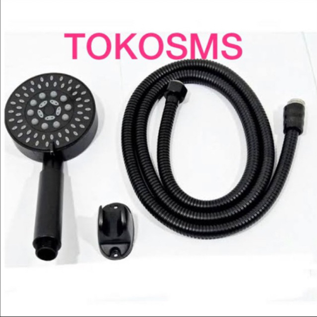 hand shower hitam sower mandi BLACK SERIES model 3 spray