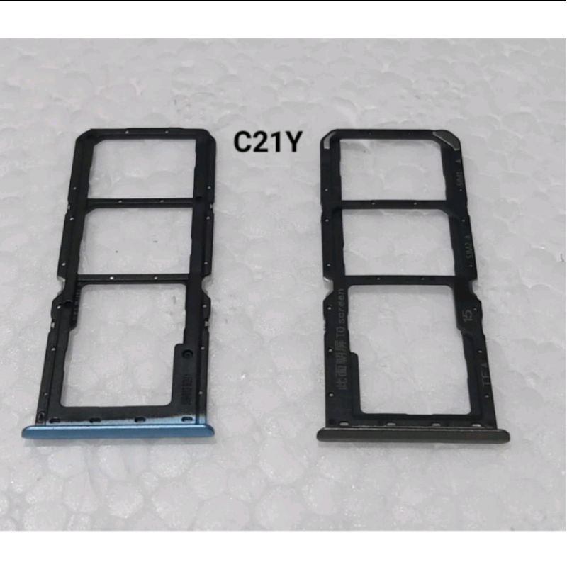 sim tray sim holder slot sim realme c21y / realme c25y