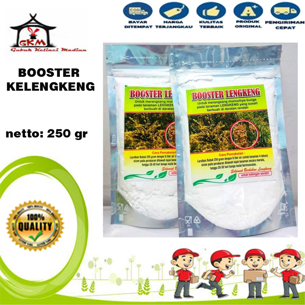 Pupuk Booster Kelengkeng Untuk Membantu Merangsang Pembungaan Pada Pohon Kelengkeng