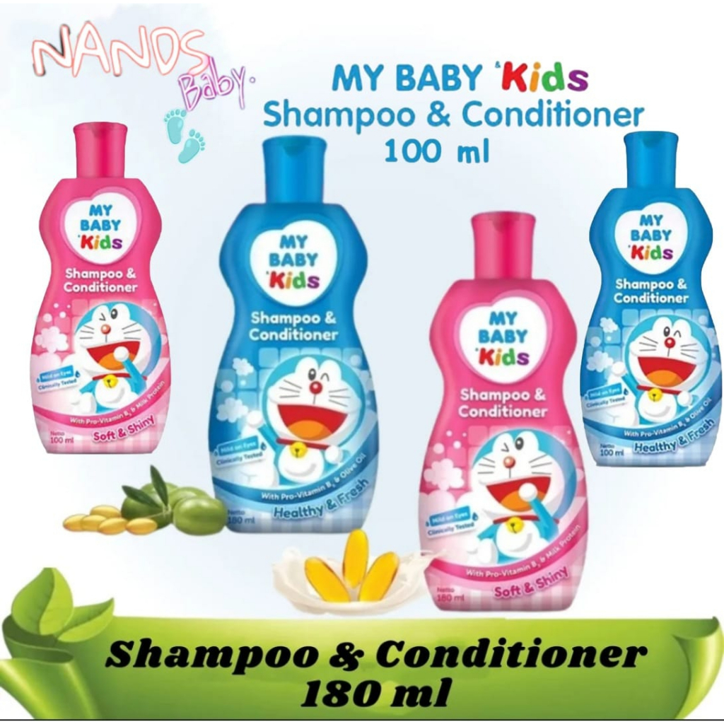 MY BABY Kids Shampoo & Conditioner - Shampoo Anak 180ML