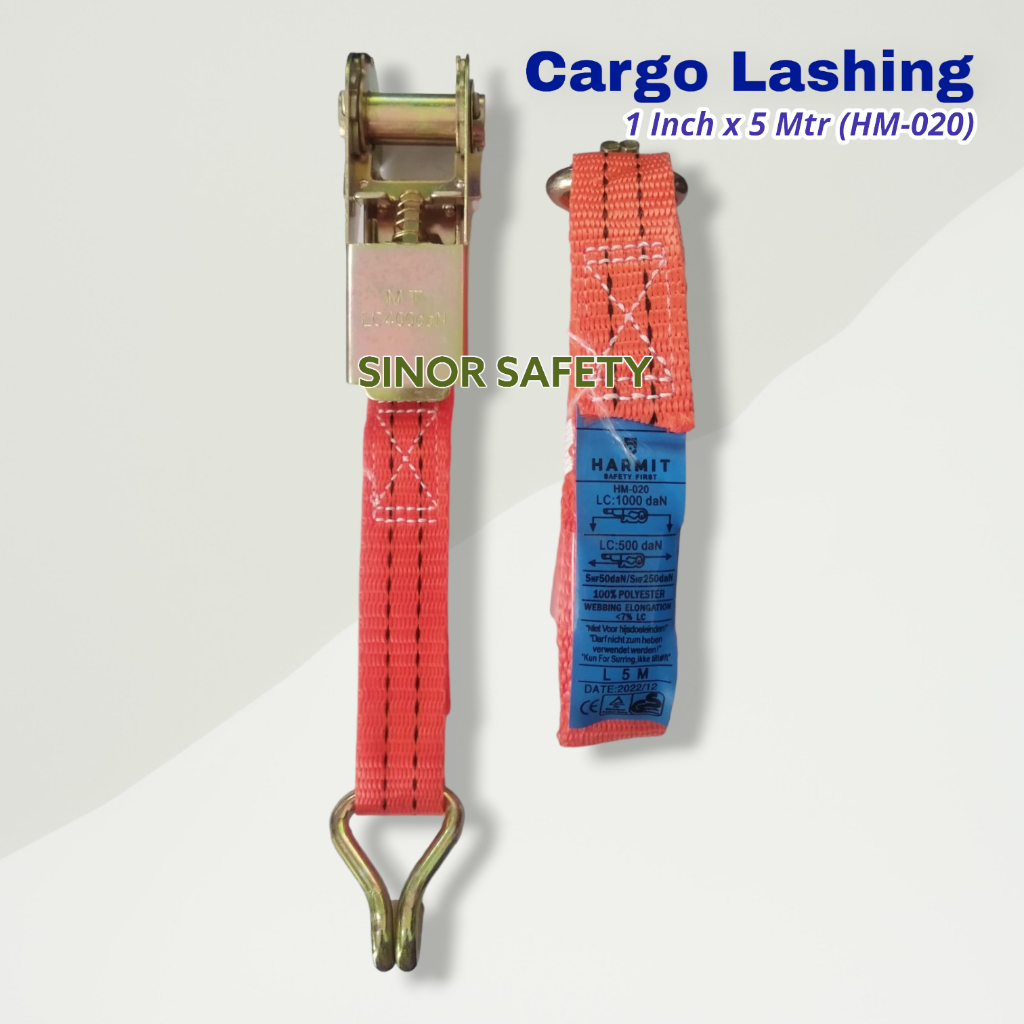 Rachet Tie Down Cargo Lashing Belt 1 Inch x 5 Meter