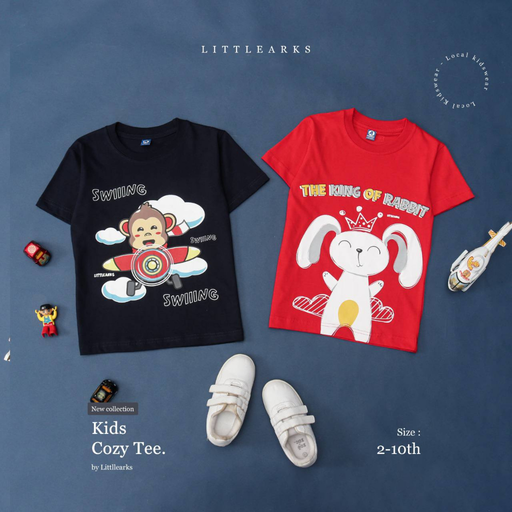 KIDS COZY TEE by LITTLE ARKS