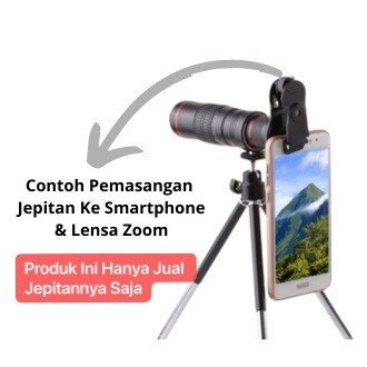 LNZ-008 Jepitan Untuk Lensa Zoom 22x / 36x Zoom Ke Kamera Smartphone