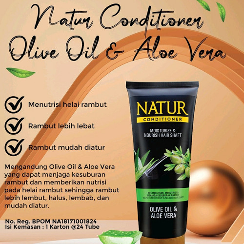 𝐑𝐀𝐃𝐘𝐒𝐀 - NATUR Hair Conditioner 165ml