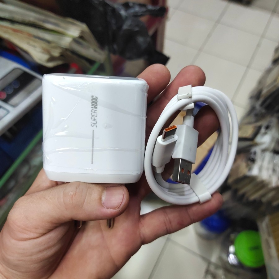 CHARGER INFINIX 65W SUPER VOOC fast charging original packing kotak