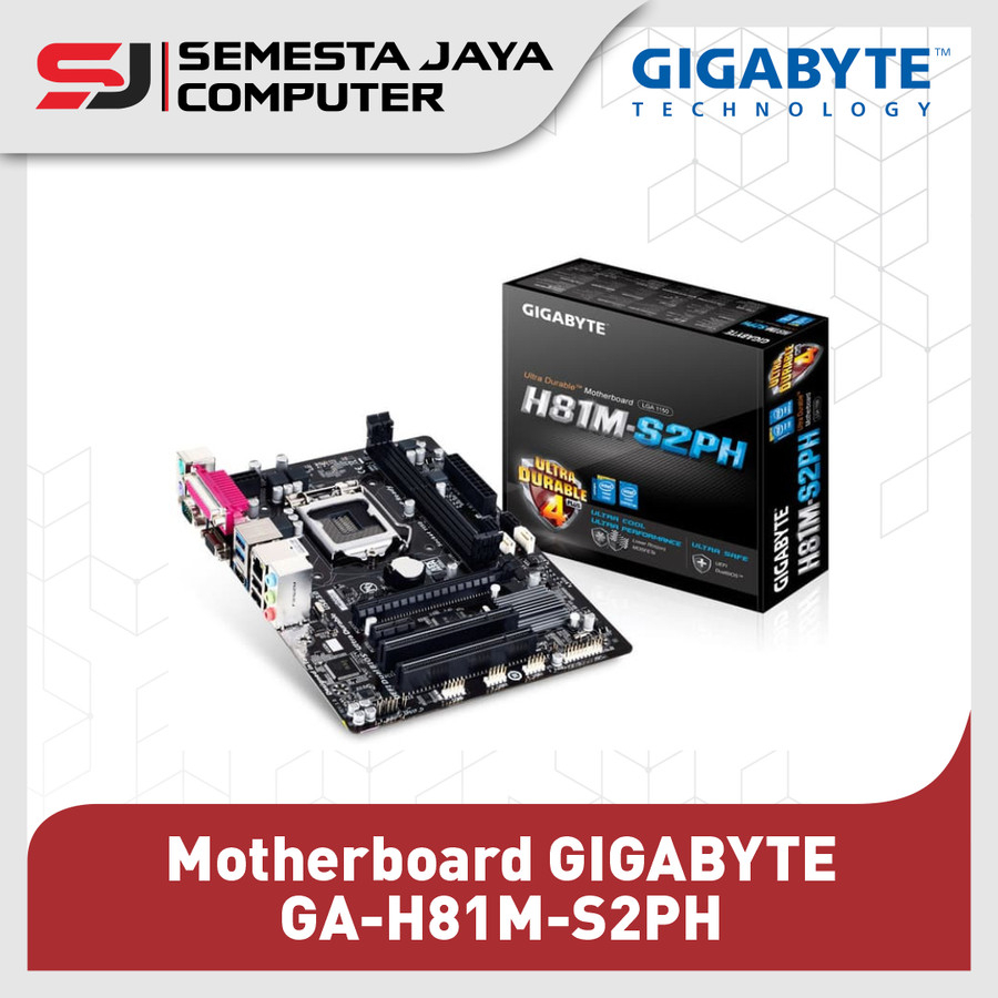 Motherboard GIGABYTE GA-H81M-S2PH Micro ATX LGA 1150