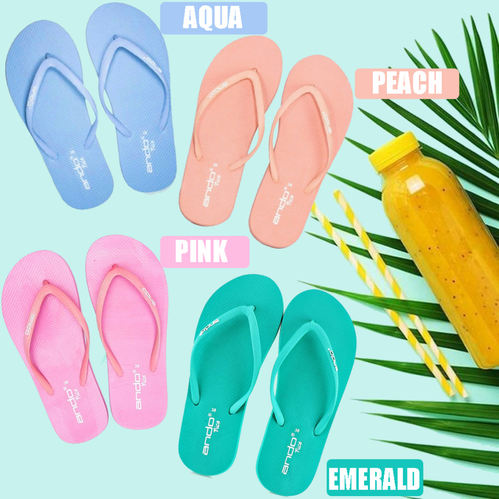 Ando Nice 10 Warna Sandal Jepit Wanita Sendal Cewek Perempuan Ando Original / Sandal Jepit ANDO/Sandal Japit ANDO / Sandal Wanita Sandal ANDO NICE ORIGINAL / Sendal Ando