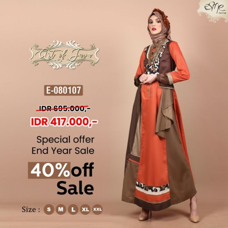 Dress SALE ukuran Jumbo by ESME
