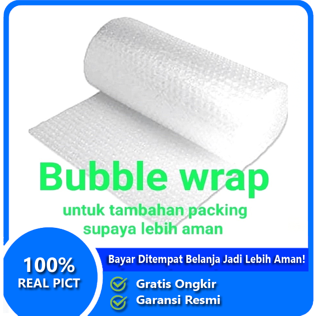 

Extra Bubble Wrap / Tambahan keamanan packing / babel warb