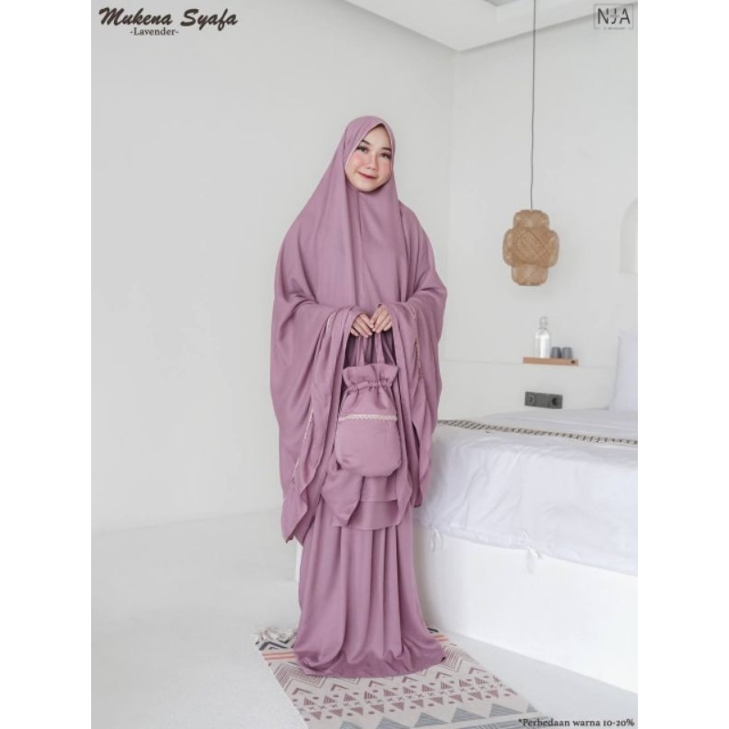 READY SIAP MUKENA SYAFA SERIES BY NJA