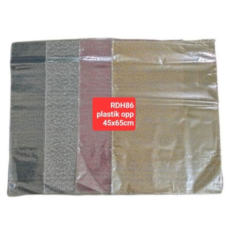 

0pp flower (isi 12pcs) plastik snack parcel dll ( UK 45X65CM)