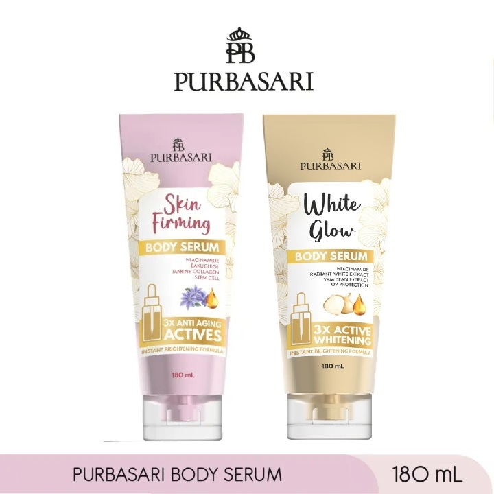 PURBASARI Body Serum (White Glow &amp; Skin Firming) - 180 ML
