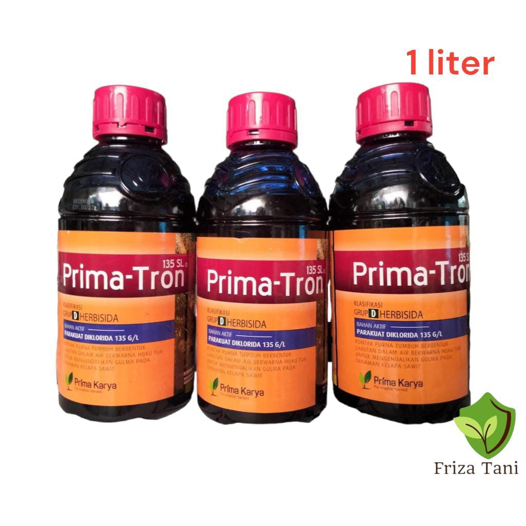 HERBISIDA PEMBASMI RUMPUT PRIMA TRON PRIMATRON 135 SL 1 LITER Pengendali Gulma Dengan Cepat Bahan Ak