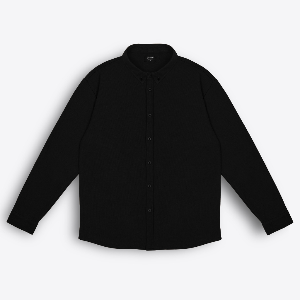 Livehaf - Copiq Long Shirt Black