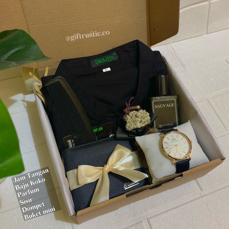 HAMPERS COWOK PRIA PREMIUM  KADO HADIAH EID FITRI ULANG TAHUN BIRTHDAY