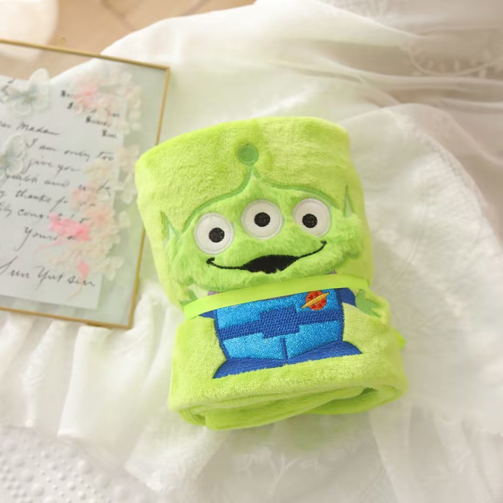 SELIMUT ANAK LOTSO KIRBY SULLEY MIKE STITCH DONALD DUCK MICKEY MOUSE ALIEN BLANKET IMPOR