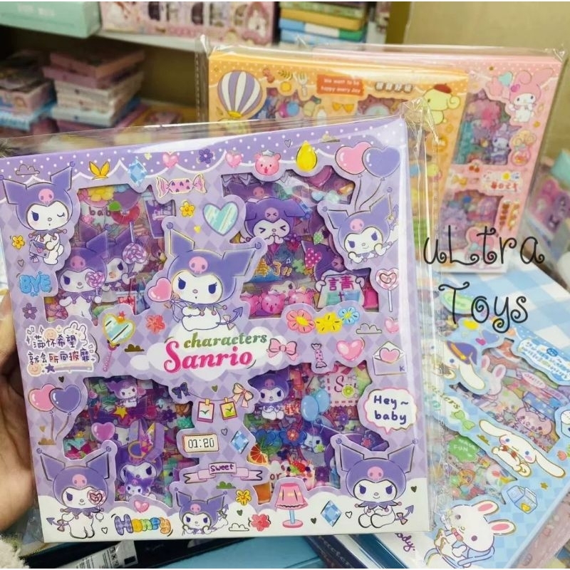 [ULTRATOYS]STICKER BOKS SANRIO ISI 32 LEMBAR