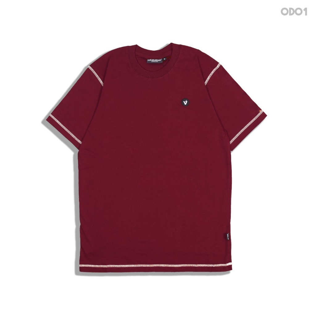 Kaos Polos Premium Kaos Wolv Original Product - Maroon