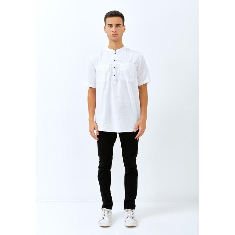 Baju koko Putih Lois New 2023 KLS397WH