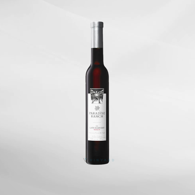 Paradise Ranch Late Harvest Merlot 375ml ( Original &amp; Resmi By Vinyard )