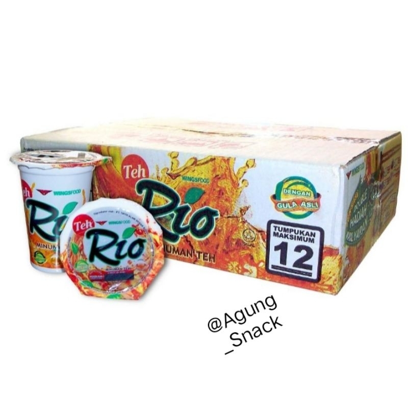 

Minuman Teh Rio,Teh Gelas & Panther 1Dus isi 24Cup