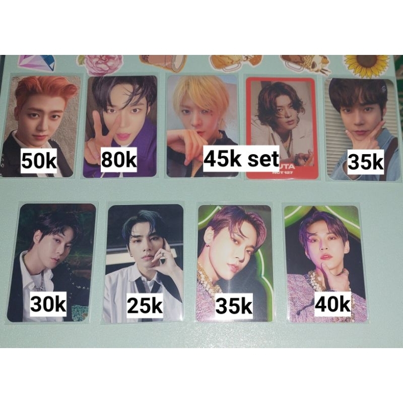 PC NCT 127 DREAM WAYV DOYOUNG JAEMIN XIAOJUN YUTA MAW AR TICKET MD BAKERY LETS PLAY BALL LPB 2 BADDI