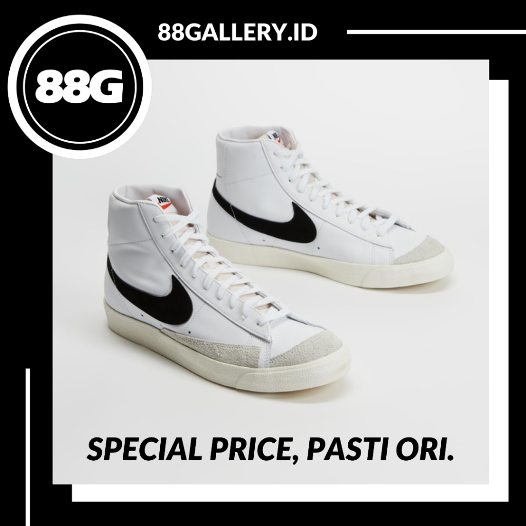 Nike Blazer Mid '77 Vintage White Black