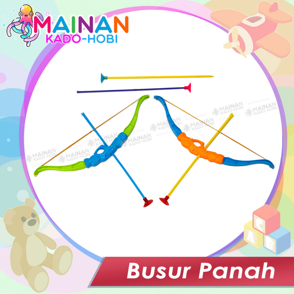 MAINAN SENSORIK ANAK JADUL TRADISIONAL BUSUR PANAH ARCHERY