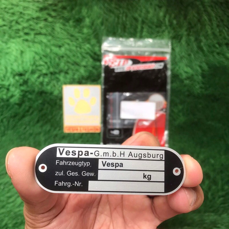 chassis plate vespa VGLA VGLB