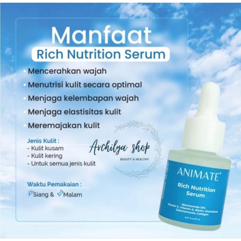 Animate Glowing Barrier Serum 20ml