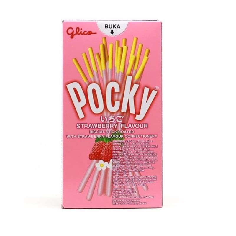 

Pocky biskuit bentuk stick dengan aneka ragam rasa