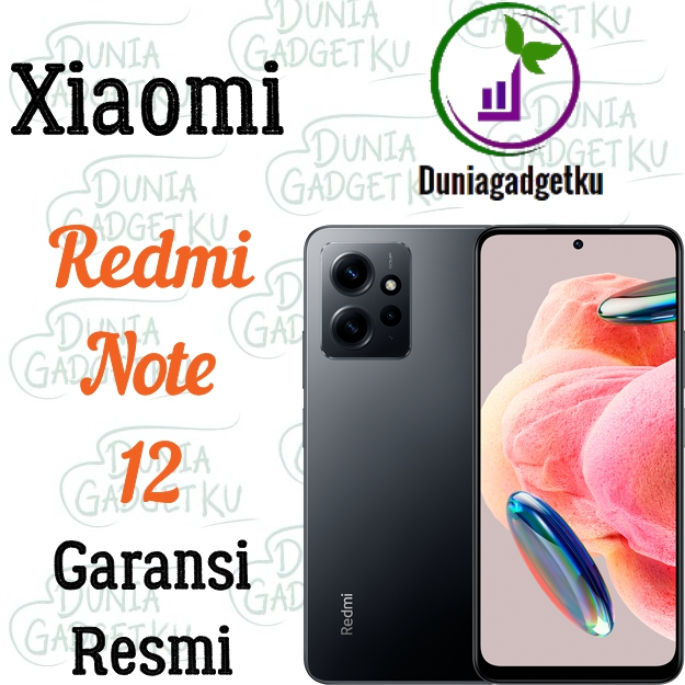 Xiaomi Redmi Note 12 4/128GB + 6/128GB + 8/128GB Garansi Resmi