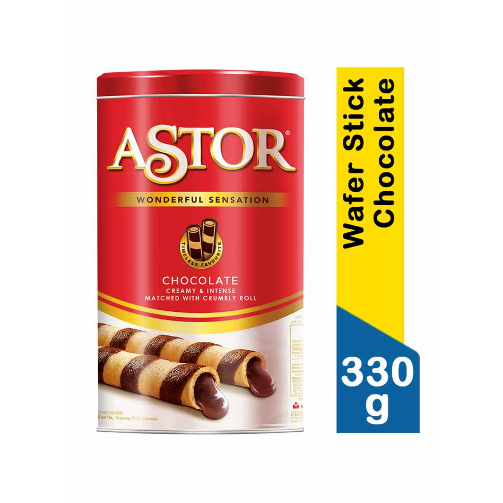 

Astor Wafer Stick Coklat Kaleng 330gr