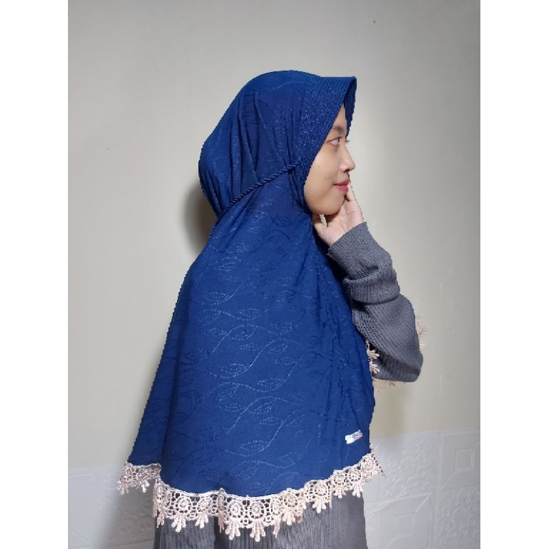 Hijab Kerudung Bergo Tali Kepang